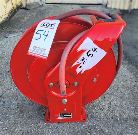 REELCRAFT SELF-RETRACTING HOSE REEL, MODEL 2Z865B, (LOC: SILICON)