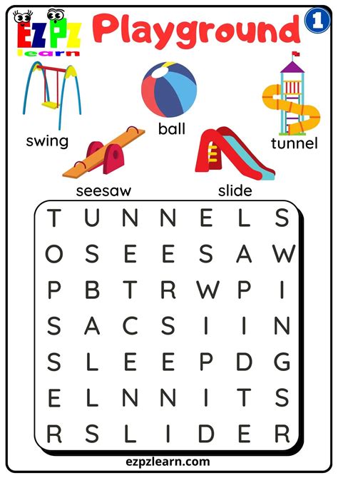 Free Printable Childrens Word Search - MIT Printable