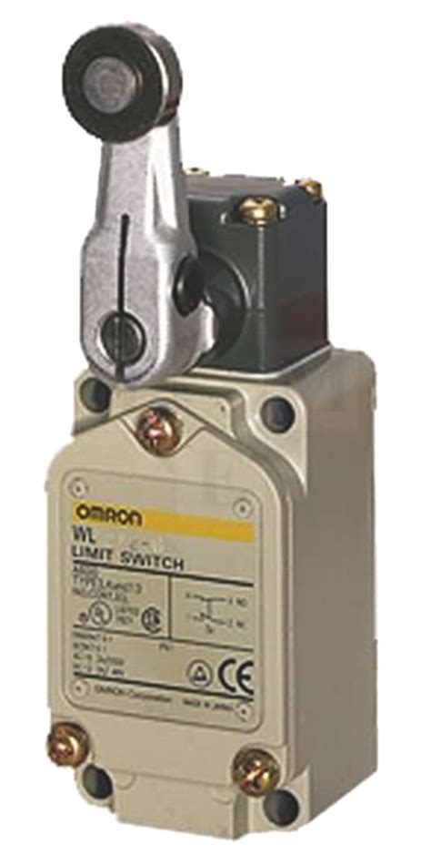 WLCA2-7G-N Omron | Omron WL Series Roller Lever Limit Switch, 1NO/1NC ...