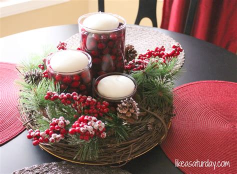 10 DIY Christmas Centerpiece Ideas - Handy DIY