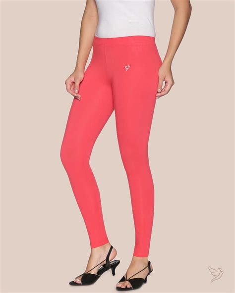 Cotton Ankle Legging - D.Pink
