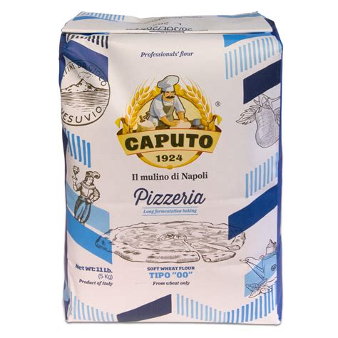 Mulino Caputo "PIZZA FLOUR - TYPE ""00"" (12% PROTEIN -5 KG BLUE BAG ...