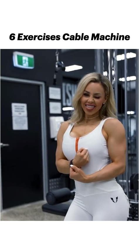 6 Exercises Cable Machine Shoulder Workout