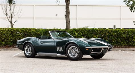 Fathom Green 1969 Chevrolet Corvette