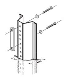 Image result for Install Breakaway Sign Posts