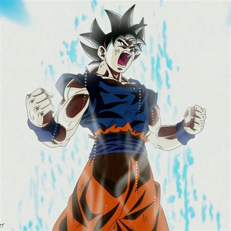 Goku Powering Up Wallpaper