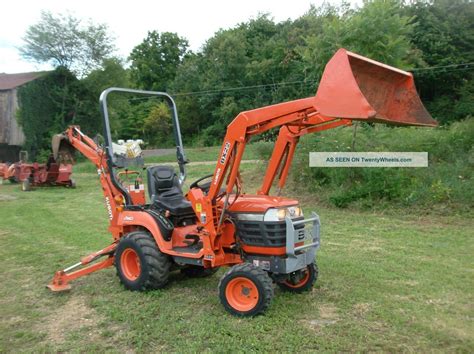 Image result for Compact Tractor with Backhoe
