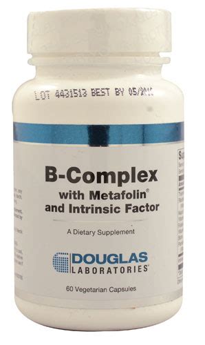 Buy Douglas Laboratories B-Complex with Metafolin® and Intrinsic Factor ...
