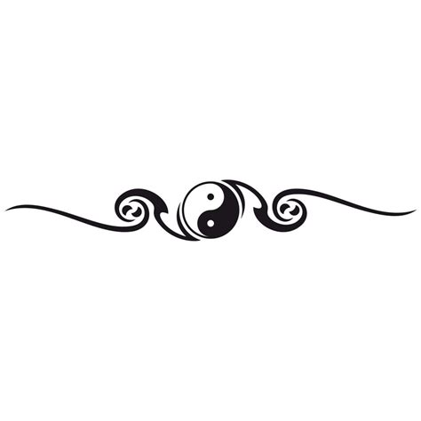 Yin Yang 2 Wall sticker | wall-art.com