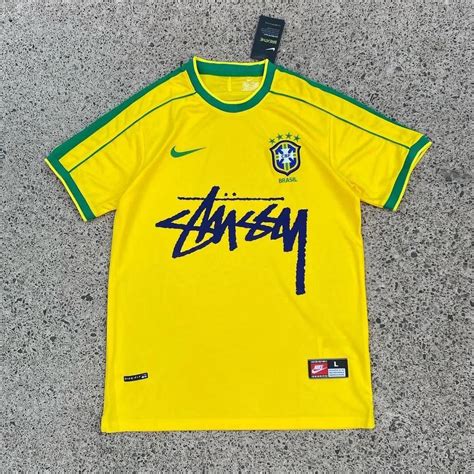 BRAZIL EDITION STUSSY JERSEY Step into the fusion... | Depop