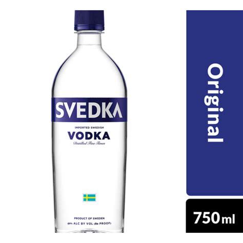 SVEDKA Vodka, 750 mL Plastic Bottle, 80 Proof - Walmart.com - Walmart.com