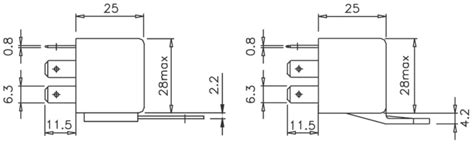 DG85B-7011-75-1012 Durakool | Durakool PCB Mount Power Relay, 12V dc ...
