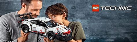 LEGO Technic Porsche 911 Rsr Building Blocks For Kids (1580 Pcs) 42096 ...
