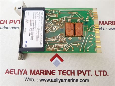 Vdo 22/15-15 feed device with burden converter – Aeliya Marine Tech