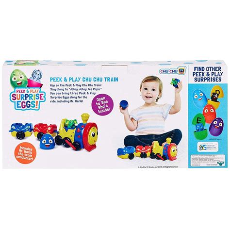 Buy Peek & Play Surprise Eggs by Chuchu TV: Chu Train TV Online at Best ...