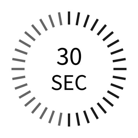 30 Seconds Timer Vector Art, Icons, and Graphics for Free Download