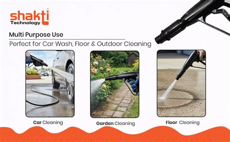 Buy Shakti Technology DP-11A High Pressure Washer Gun - 200 Bar Max ...