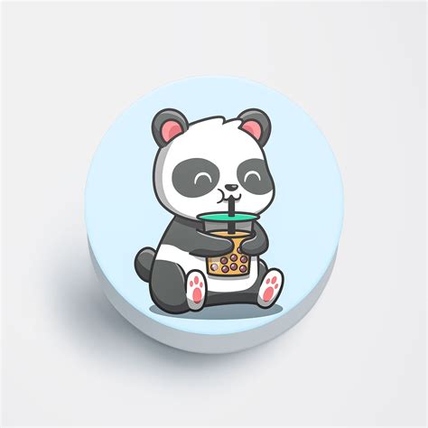 Bobba Panda Flat Pop Holder – MW Stuffs