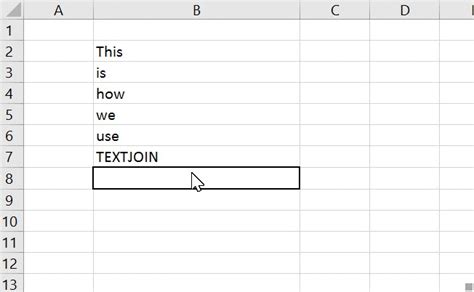 Excel 2016 Textjoin 的图像结果