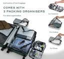 Assembly Trolley Bag Combo 3 Set-Cabin Trolley,Medium & Large Check-in ...