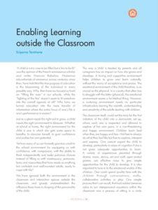 Enabling learning outside the classroom - ePrints@APU