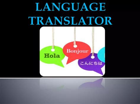 Image result for Language Translator in Computer System