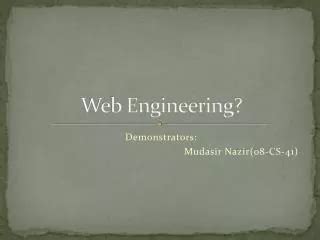 Web Engineering 的图像结果