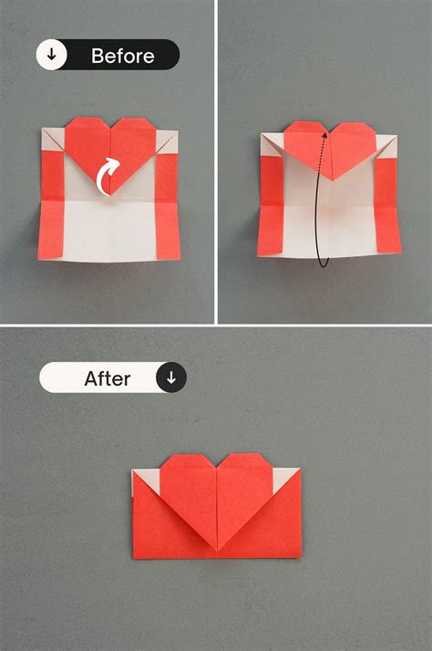 Image result for Origami Heart Envelope Tutorial