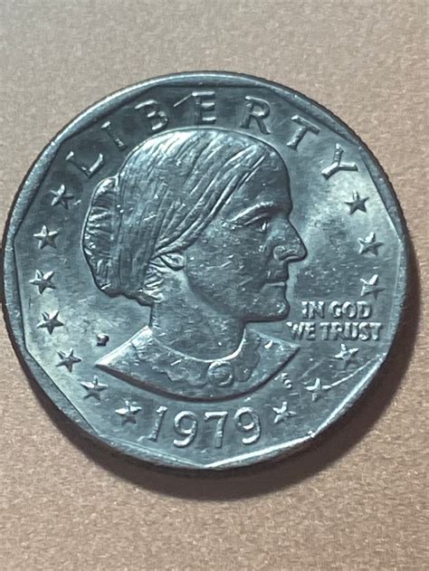 SUPER RARE 1979 P Susan B. Anthony One Dollar Coin | Etsy