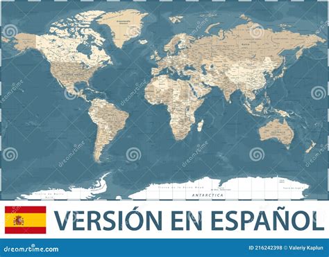 Spanish Language Map