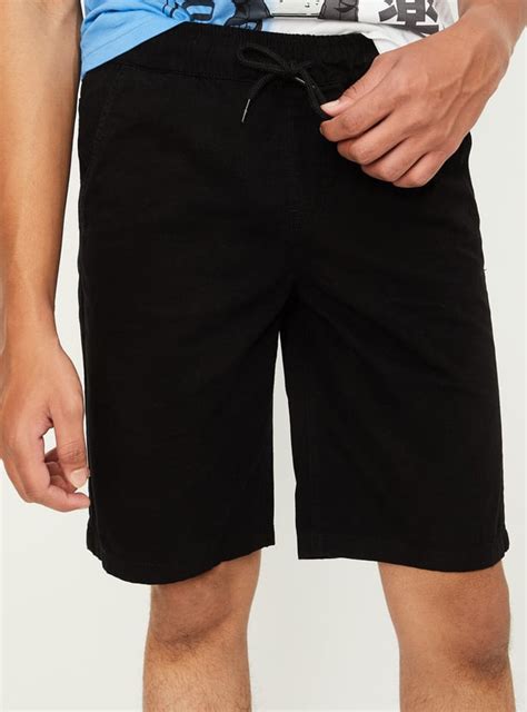 Buy Boys Solid Bermuda Shorts Online at just Rs. 599.0 - 1000013301410 ...