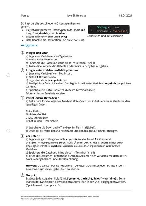 Java Einfuhrung 的图像结果