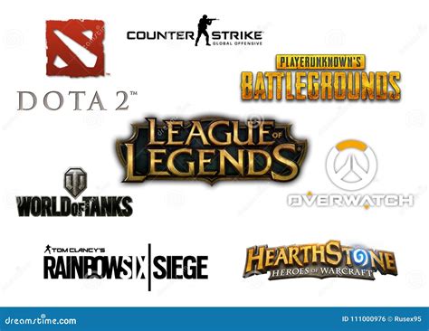 Iconic Video Game Logos