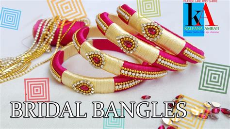 How to Make Bangles Using Thread 的图像结果