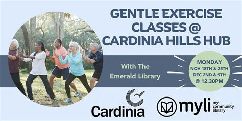 Gentle Exercise Classes @ Cardinia Hills Hub with the Emerald Library ...