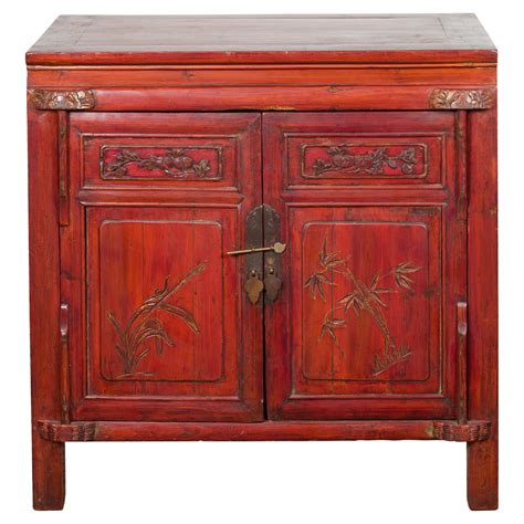 Chinese Lacquered Bedside Cabinets | Cabinets Matttroy