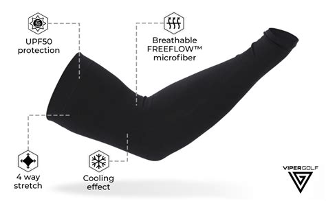VG Golf Subzero ICE-X UV Arm Sleeves (Super Saver Combo Deal - Pack of ...