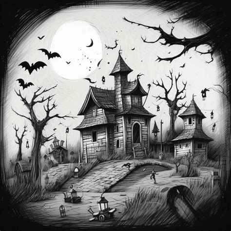60+ Halloween Drawing Ideas: Spooky Inspiration - Artsydee | Drawing ...