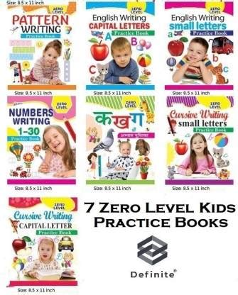 English Writing, Cursive Writing (Capital and Small Letters), Hindi ...