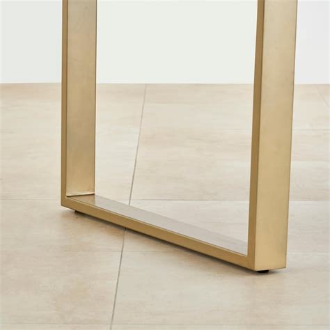 Buy Varna Glass Top 6-Seater Dining Table - Brown from Home Centre at ...