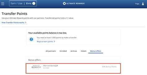 Chase Ultimate Rewards 50% Transfer Bonus To Marriott Bonvoy Through ...