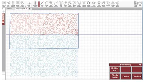 Tutorial for Edge to Edge Weight Less Quilter 的图像结果