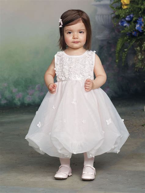 Lovely Ivory Little Baby Flower Girl Dresses 2014 New Ball Beaded ...