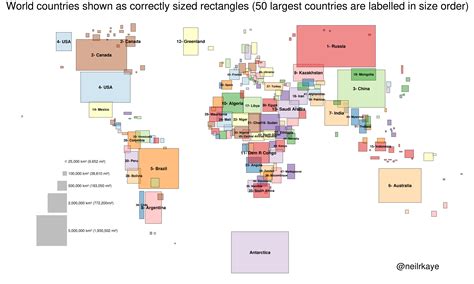 Sizes Of Countries In Order at Margurite Stokes blog