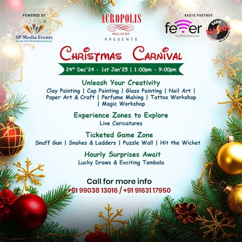 Christmas Carnival - Acropolis Mall