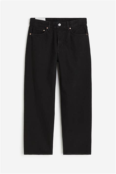 Loose Jeans - Black - Men | H&M IN