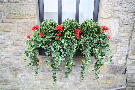 Outdoor Artificial Flower Arrangements For Window Boxes at Thelma Cloud ...