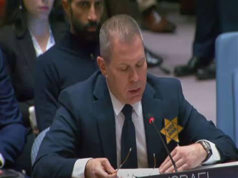 "Once you see the barbarity and savagery...": Israel envoy shreds UNSC ...