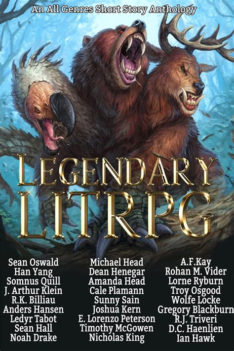 Legendary LitRPG: An All Genres LitRPG Anthology eBook : Oswald, Sean ...