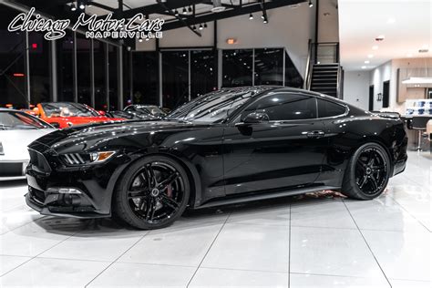 Black 2015 Cars Used 2015 Ford Mustang GT Premium Coupe Procharged